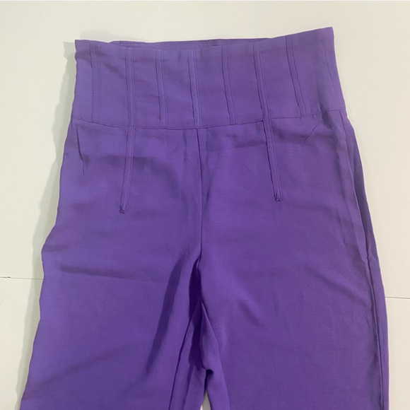 High waisted purple pants from Shein size 30 - Picture 3 of 7